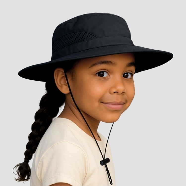 Satin-Lined, Waterproof Kid's Sun Hat