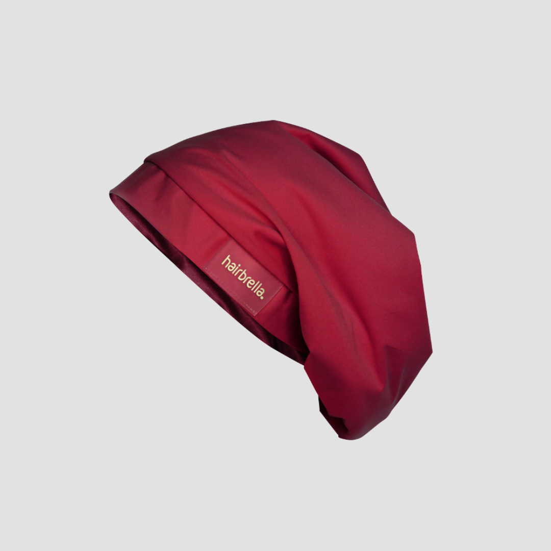 Hairbrella Satin-Lined, Waterproof Rain Hat
