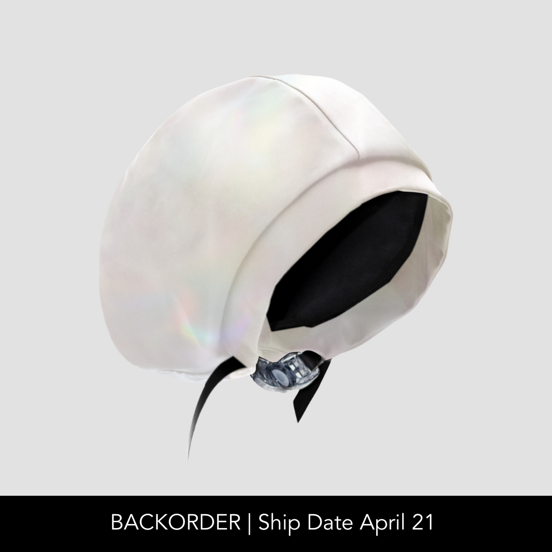 Hairbrella Satin-Lined Waterproof, Adjustable Swim Cap