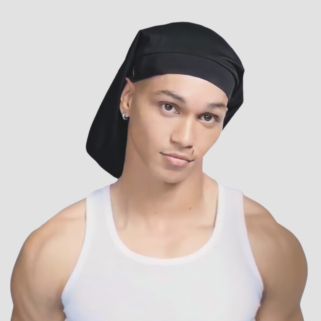 Hairbrella Satin-Lined Men's Sleep Cap