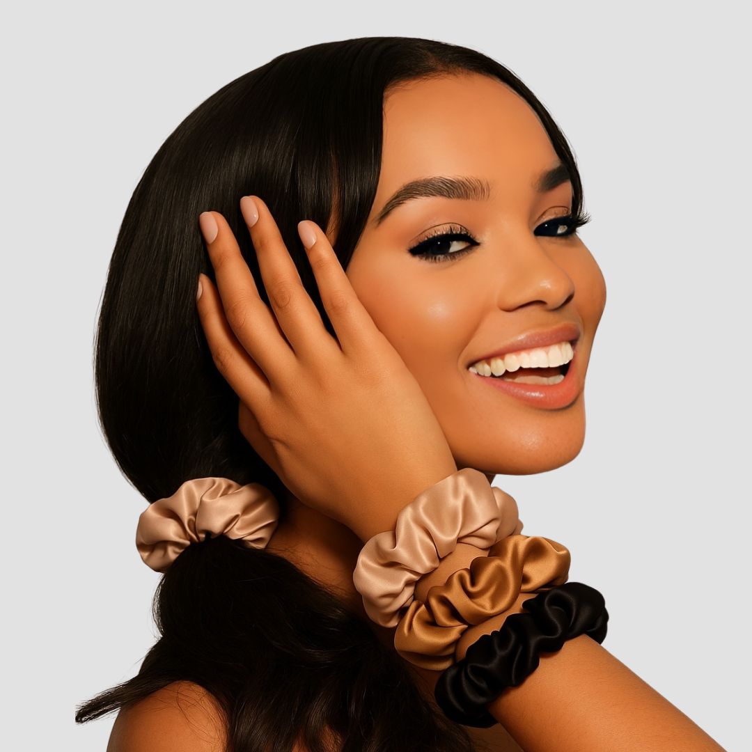 Hairbrella Satin Scrunchies