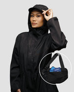 Satin-Lined Packable, Waterproof Lite Rain Jacket