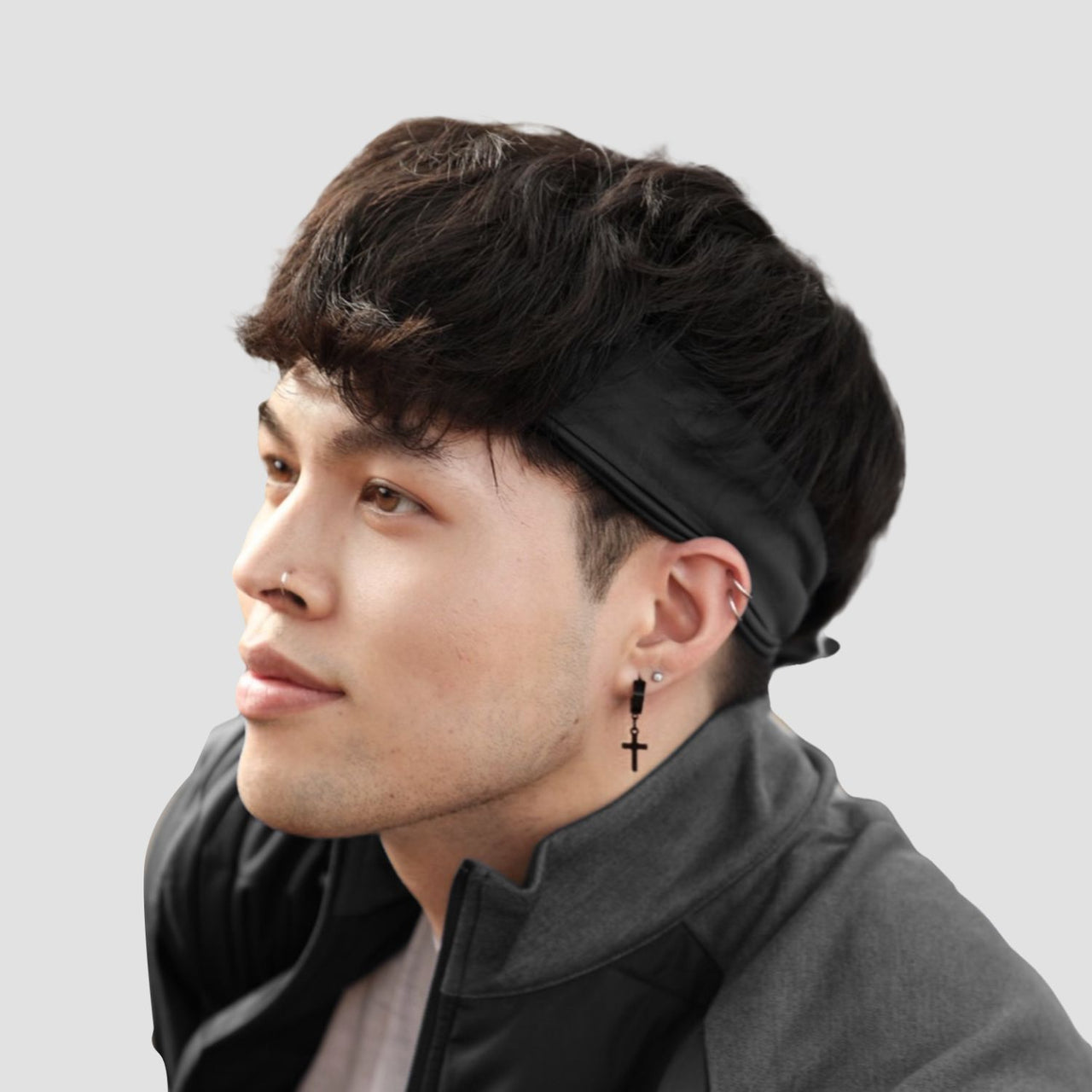 Hairbrella Satin-Lined Men's Headband