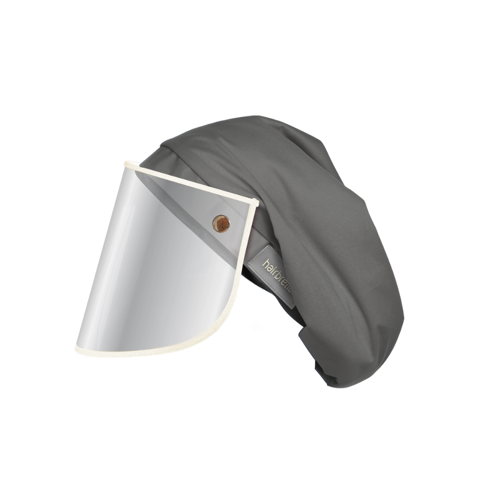 Hairbrella Pro Rain Hat + Face Shield