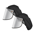 Hairbrella Pro XL Rain Hat + Face Shield - Bundle (2)